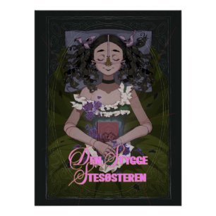 Glänzendes Poster