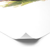 Glänzendes Poster (Ecke)