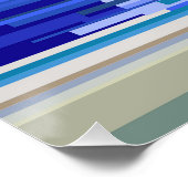 Glänzendes Poster (Ecke)