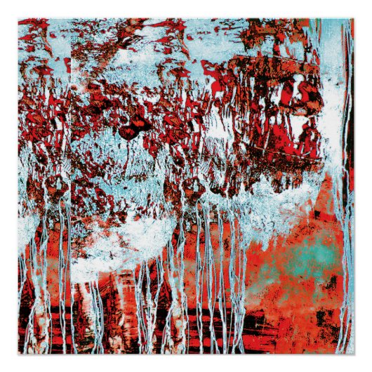 Glänzendes Poster – Corrosion Pulse (Vorderseite)