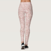 Glänzendes Rosa Glitter Leggings (Rückseite)