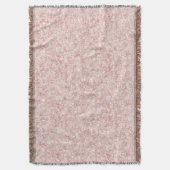 Glänzendes Rosa Glitter Weihnachten Decke (Vorderseite Vertikal)