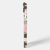 Glänzendes Rosa Grün Tarnung Personalisiert Case-Mate iPhone Hülle (Rückseite / Links)