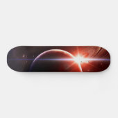 "Glänzendes Saturn " Skateboard (Horizontal)