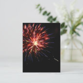 Glanzfarben Postkarte (Stehend Vorderseite)