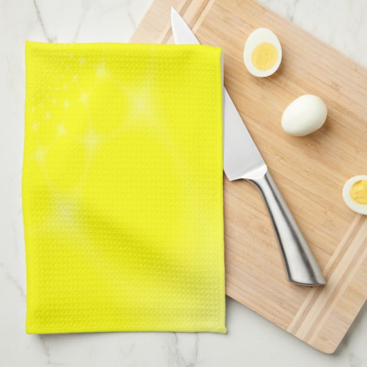glanzgelb geschirrtuch (Viertel Falte)