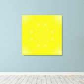 glanzgelb leinwanddruck (Insitu (Holzboden))