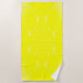 glanzgelb strandtuch (Vorderseite)