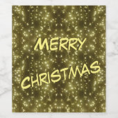 Glanzlichter Weihnachts F&B Label Set Weinetikett (Einzelnes Label)