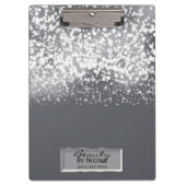 Glanzlichtschick Personalisiert Klemmbrett (Vorderseite)