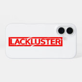 Glanzloser Stempel iPhone 16 Hülle (Rückseite (Horizontal))