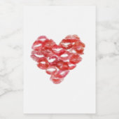 Glanzmarken Liebe Sie Weinetikett (Einzelnes Label)