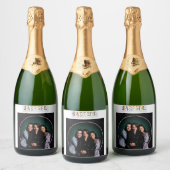 Glanzmarkierungen Schaumweinetikett (Flaschen)