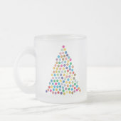 Glanzmehrfarbiger Weihnachtsbaum Mattglastasse (Links)