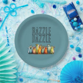 Glanzpapier-Teller Pappteller (Party)