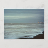 Glanzpfeife und Meer Postkarte (Vorderseite)