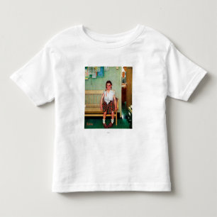 Glanzschuß oder Außenseite das Büro der Direkti Kleinkind T-shirt