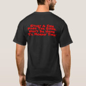 Glanzschuß! T-Shirt (Rückseite)