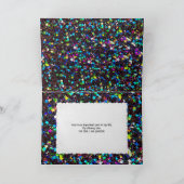 Glanzsterne danke karte (Innenseite)