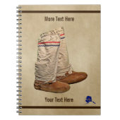 Glanzstücke auf altem Papier Notizblock (Vorderseite)