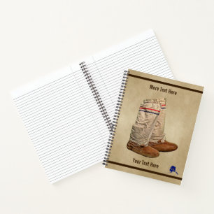 Glanzstücke auf altem Papier Notizblock