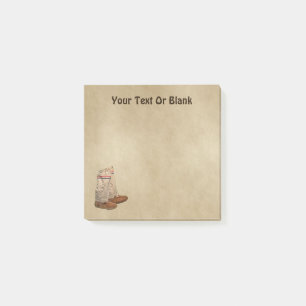 Glanzstücke auf altem Papier Post-it Klebezettel