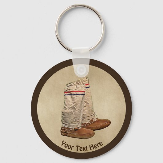 Glanzstücke auf altem Papier Schlüsselanhänger (Vorderseite)