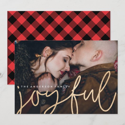 Glanzvolle Fotokarte (Vorne/Hinten)