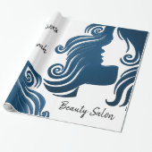 Glanzwaschpapier, Schönheitssalon Geschenkpapier (Ungerollt)