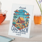 Glanzwüste des Junggeselinnen-Abschieds Sockelschild (In Situ)