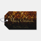 Glanzzeit Weihnachten Geschenkanhänger (Rückseite Horizontal)