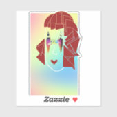 GLARE-Logo Aufkleber (Blatt)