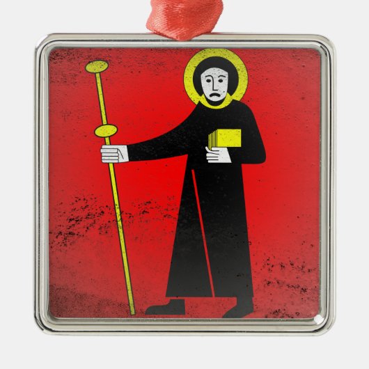 Glarus Ornament Aus Metall (Vorne)