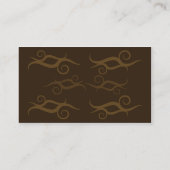 Glas Сhampagne Visitenkarten Visitenkarte (Rückseite)