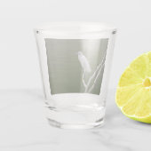 Glas aigrette garzette (Rückseite)