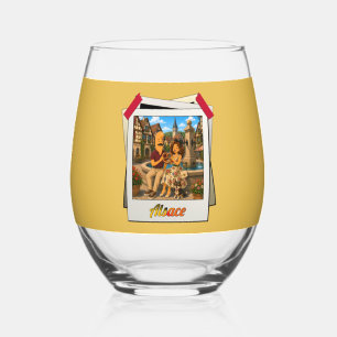 Glas Alsace Kek und Ina - Geschenkidee