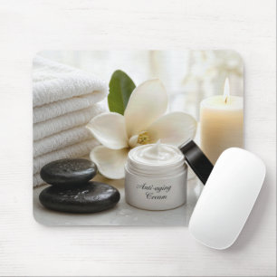 Glas Anti-Aging-Creme mit Magnolie Mousepad