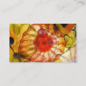 Glas Art Business Card Visitenkarte (Rückseite)