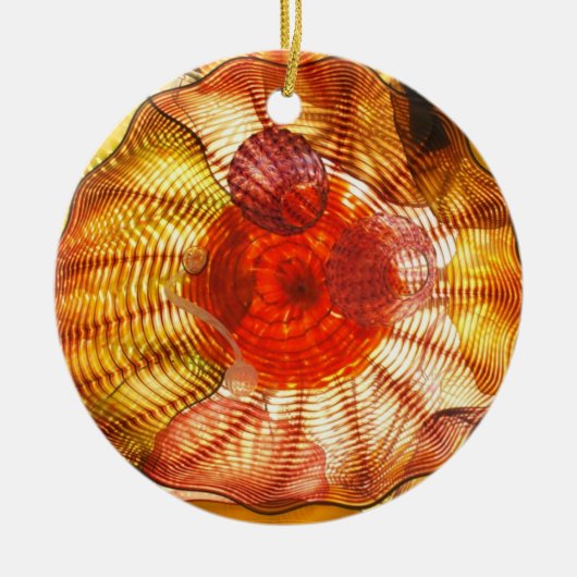 Glas Art Weihnachtsschmuck (Vorne)