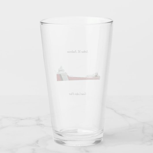 Glas Arthurs M. Anderson (Rückseite)