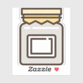 Glas Aufkleber (Blatt)