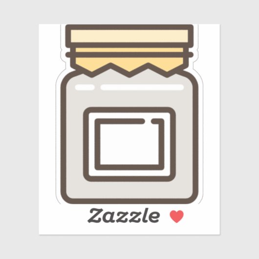 Glas Aufkleber (Blatt)