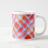 Glas aus Designstruktur Hintergrund Jumbo-Tasse (Rechts)