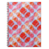 Glas aus Designstruktur Hintergrund Notizblock (Vorderseite)