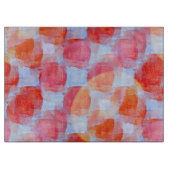 Glas aus Designstruktur Hintergrund Schneidebrett (Vorderseite)