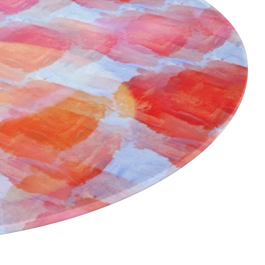 Glas aus Designstruktur Hintergrund Schneidebrett (Ecke)