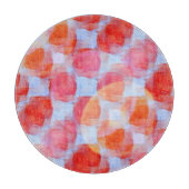 Glas aus Designstruktur Hintergrund Schneidebrett (Vorderseite)