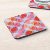 Glas aus Designstruktur Hintergrund Untersetzer (Linke Seite)