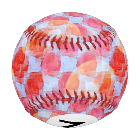 Glas aus Designtextur Hintergrund Baseball (Rückseite)