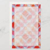 Glas aus Designtextur Hintergrund Briefpapier (Vorne/Hinten)